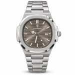 POEDAGAR Textured Dial Watch – White, Grey & Blue - Image 3